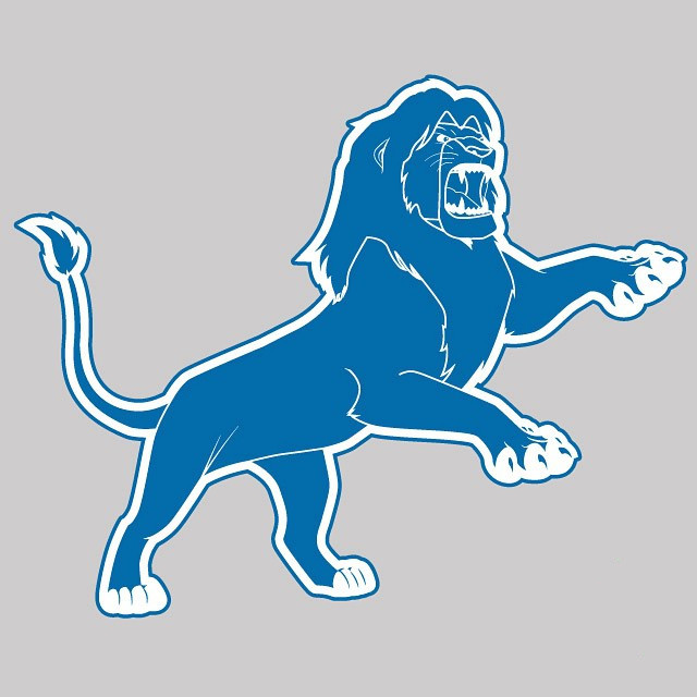 Detroit Lion Kings logo iron on transfers